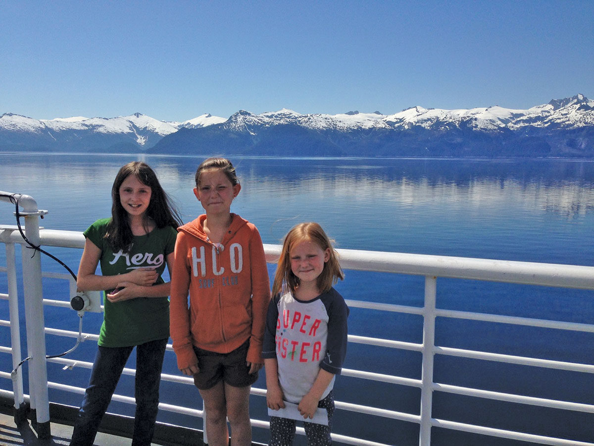 ferry trip to Alaska with kids