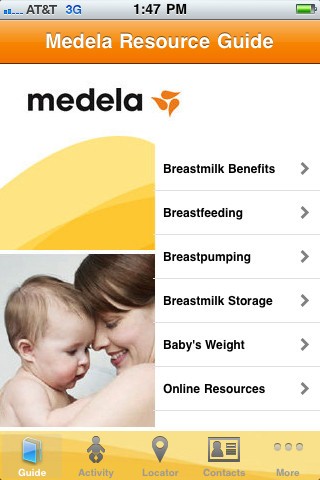 iBreastfeed iPhone app iBreastfeed iPhone app