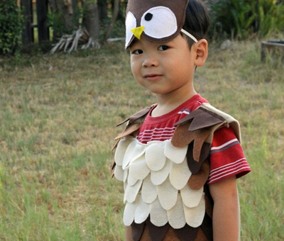 Halloween owl costume by Kiki's Delivery on Etsy
