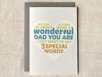 Father's Day card from Wit and Whistle on Etsy Father's Day card from Wit and Whistle on Etsy