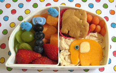 Elephant bento box by Bento Lunch
