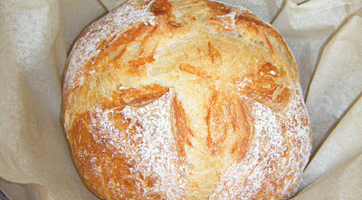 No-knead bread by Nancy Leson