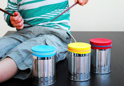 Homemade musical instruments by Mini-Eco