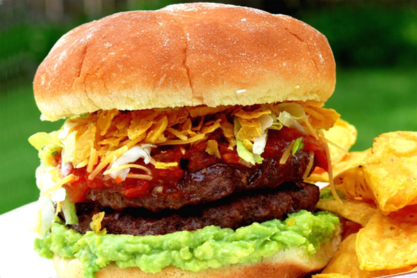 Taco burger by Noble Pig