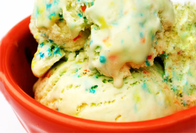 Birthday cake batter ice cream by Fat Girl Trapped in a Skinny Body