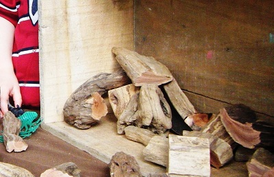 Father's Day Driftwood Blocks by Let the Children Play