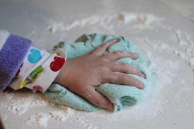 Father's Day Homemade Playdough by Little Eco Footprints