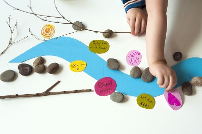 Father's Day Poetry River by Made by Joel