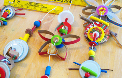 Earth Day mobiles by Plum Pudding