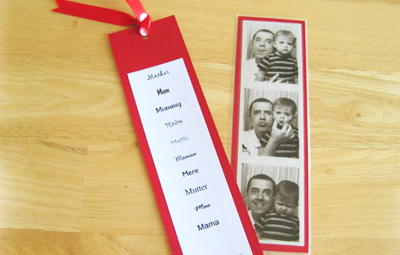DIY Mother's Day Bookmark by Make and Takes