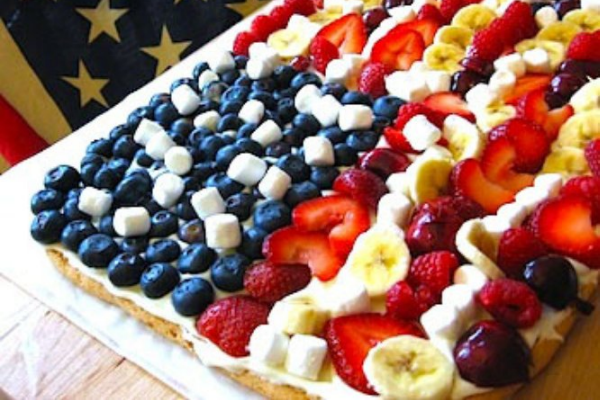Fruit pizza