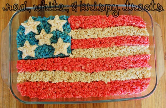 Red, white, and krispy