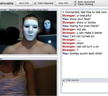 Teens on Chatroulette