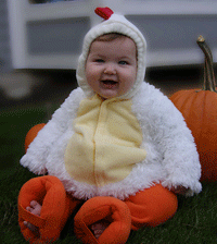Little chicken Halloween costume
