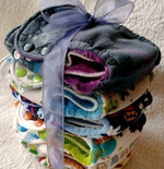 Cloth baby diapers by Etsy's Graham Bear Wear