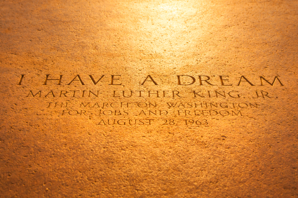 Martin Luther King headstone