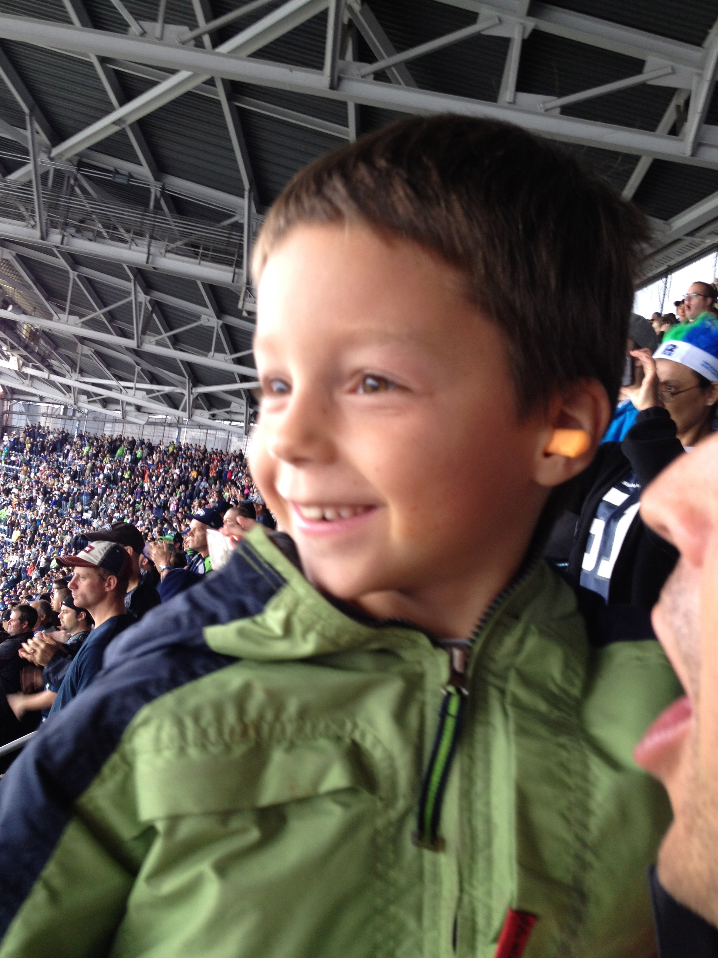 Seahawks Game Ear Plugs Prevent Noise Damage Kids