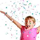 Child celebrating Child celebrating
