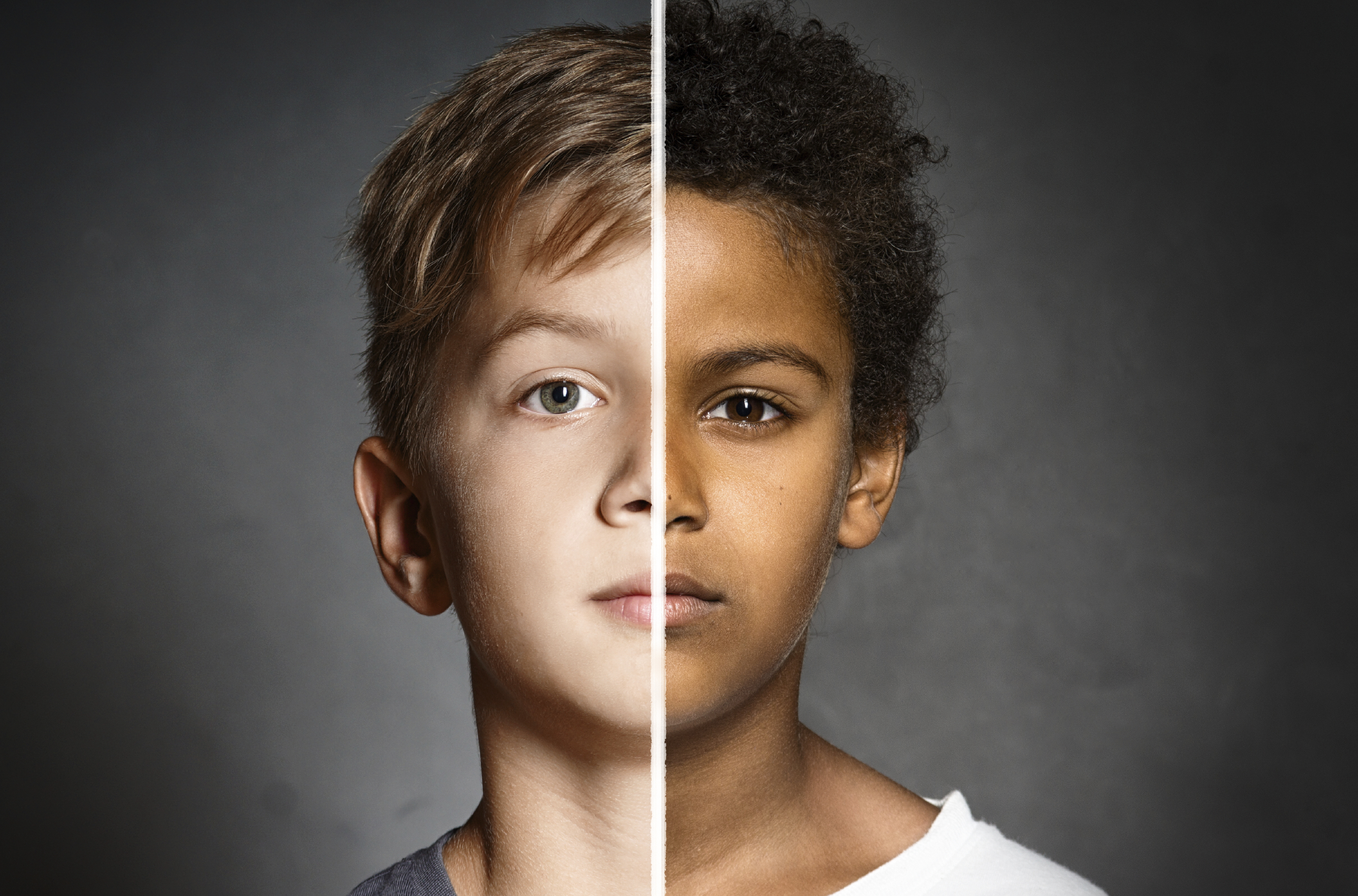 young boys black white talk racism