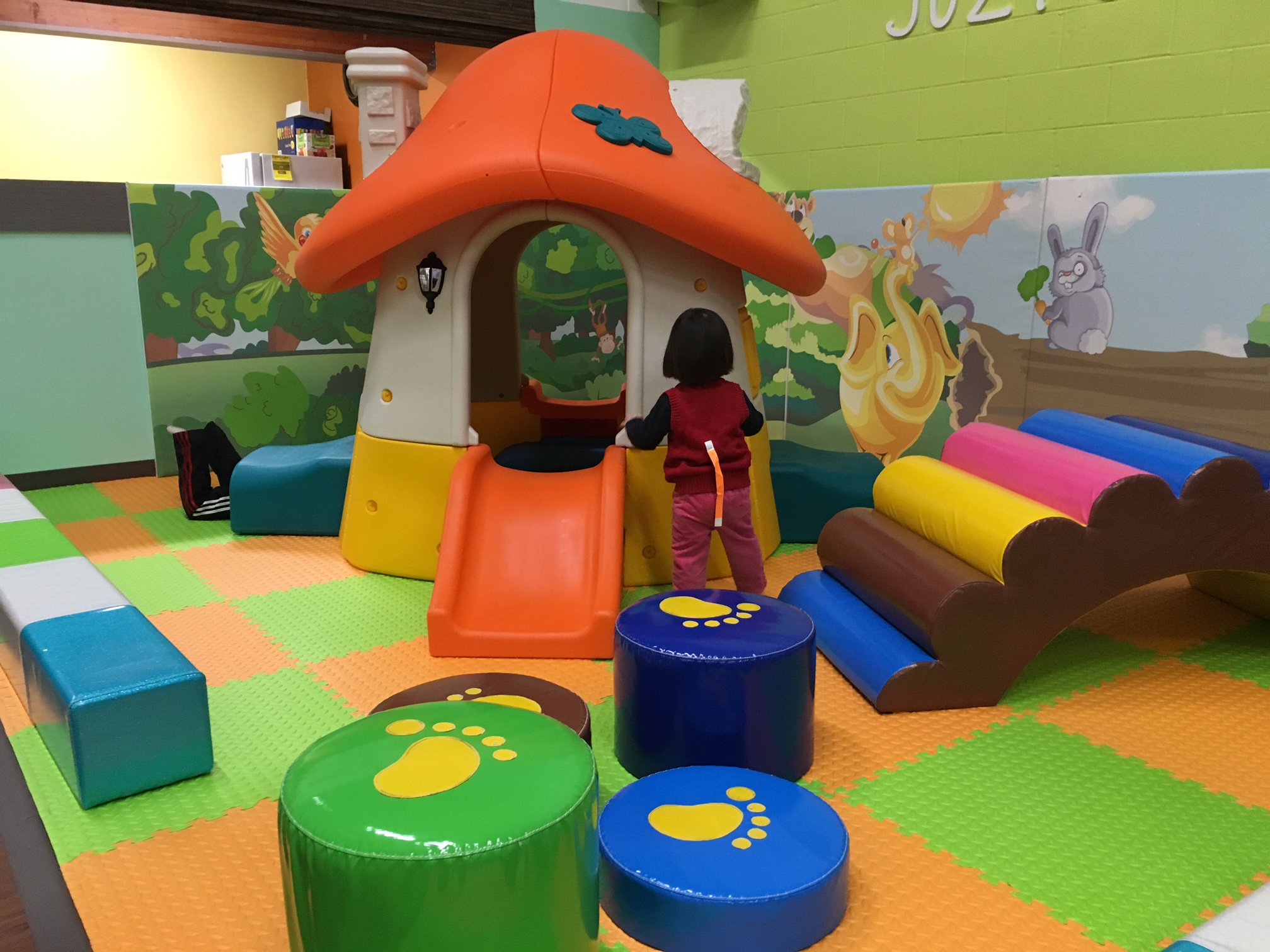 Toddler play area, JuzPlay. Photo credit: April Chan