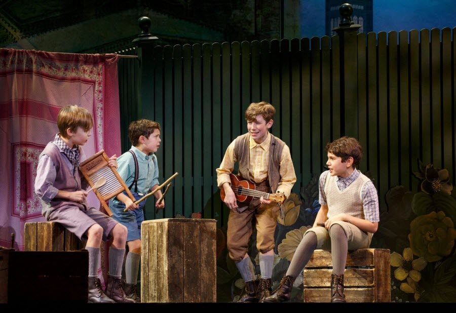 Child actors in 'Finding Neverland'