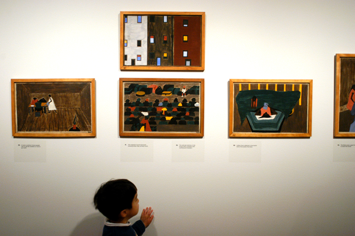  3. “Jacob Lawrence: The Migration Series” on view at the Seattle Art Museum. Photo credit: JiaYing Grygiel