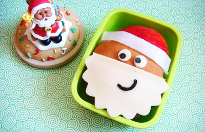 Christmas santa bento box by Cute Food for Kids