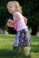Girl in sun