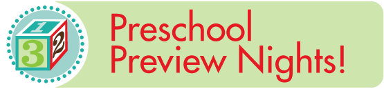 preschool preview nights banner