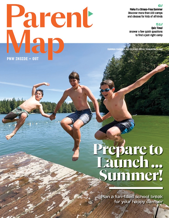 ParentMap’s 2024 Summer Camps and Activities Guide cover image