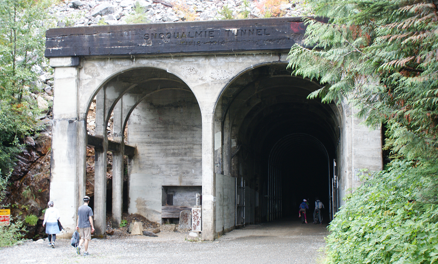 West end portal to the Snoqualmie Tunnel