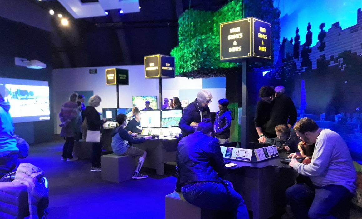 Gaming-stations-Minecraft-the-exhibition-mopop-kids-worth-the-price