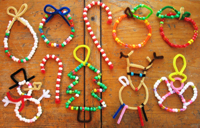 Christmas beads craft