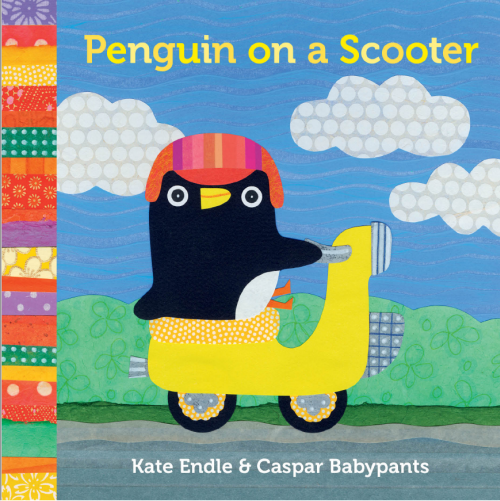 Caspar Babypants Penguin on a Scooter