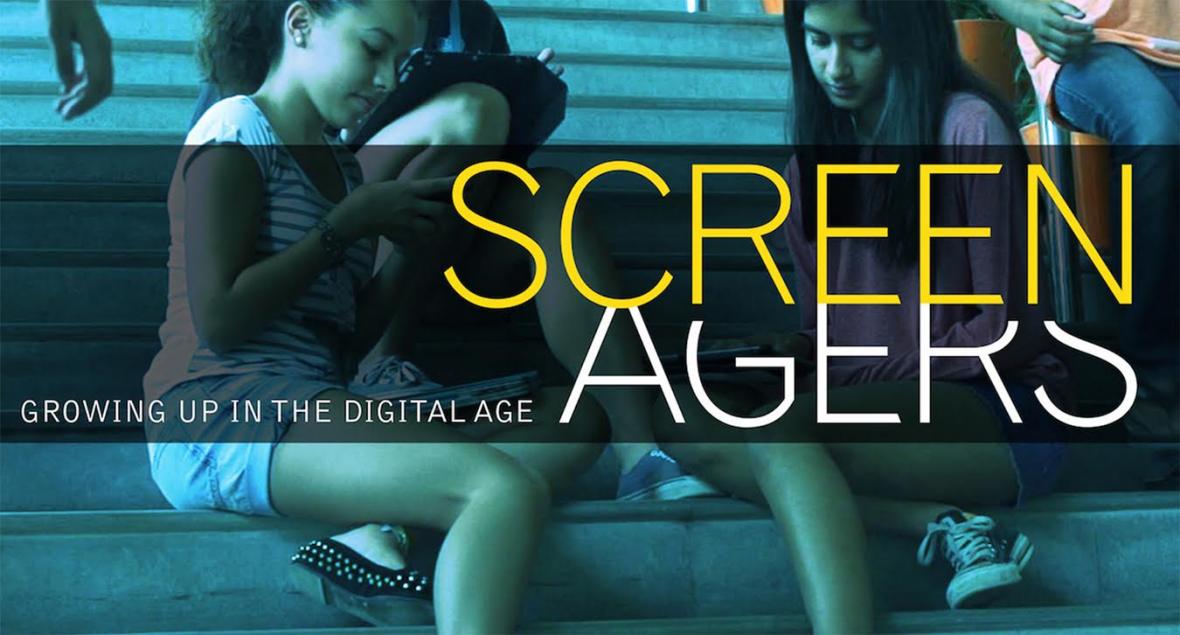 Promotional poster for 'Screenagers'