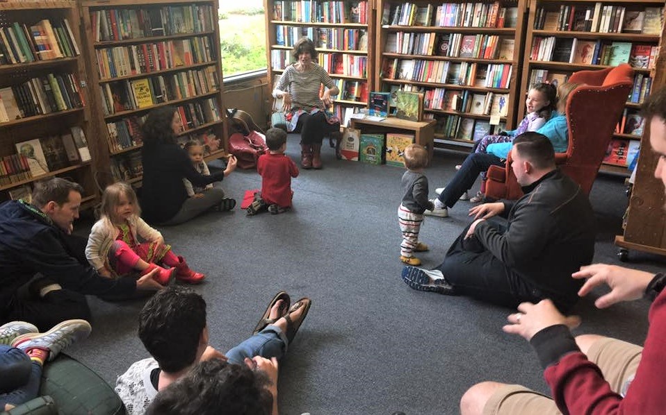 Island Books’ storybook corner story time for families