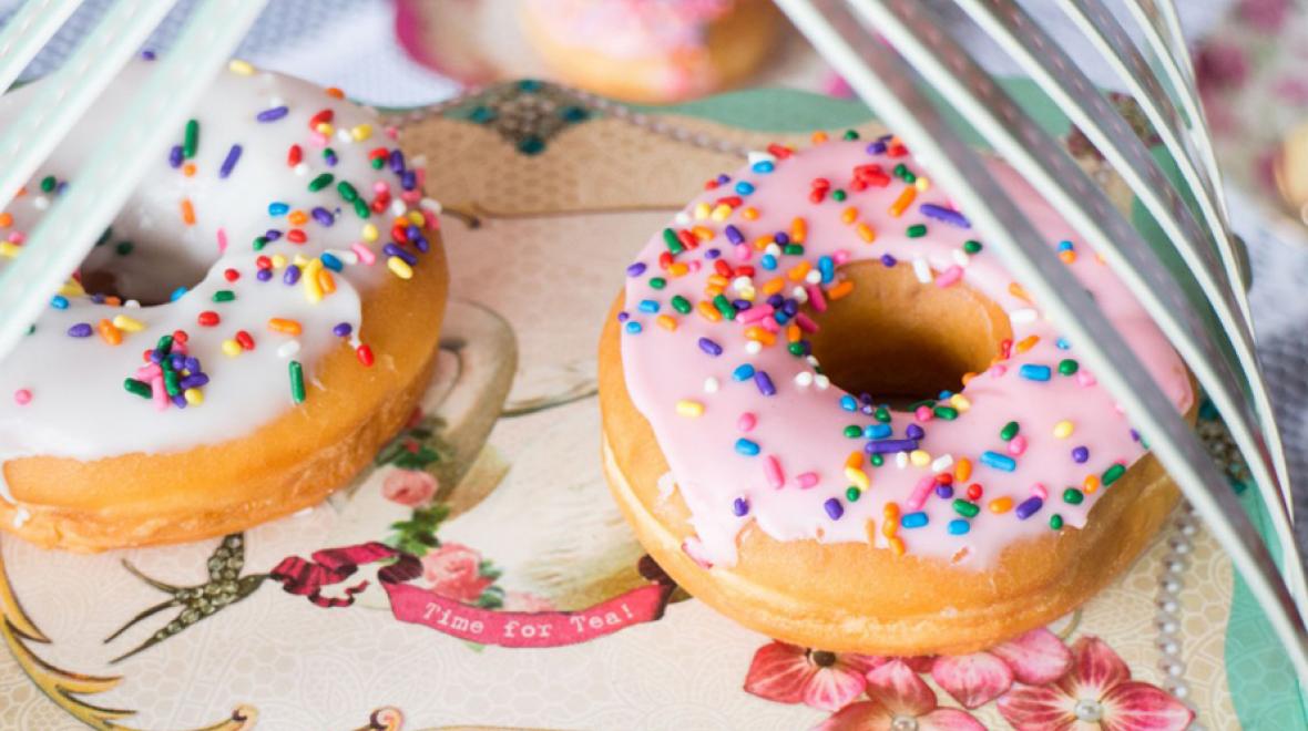 doughnuts with sprinkles