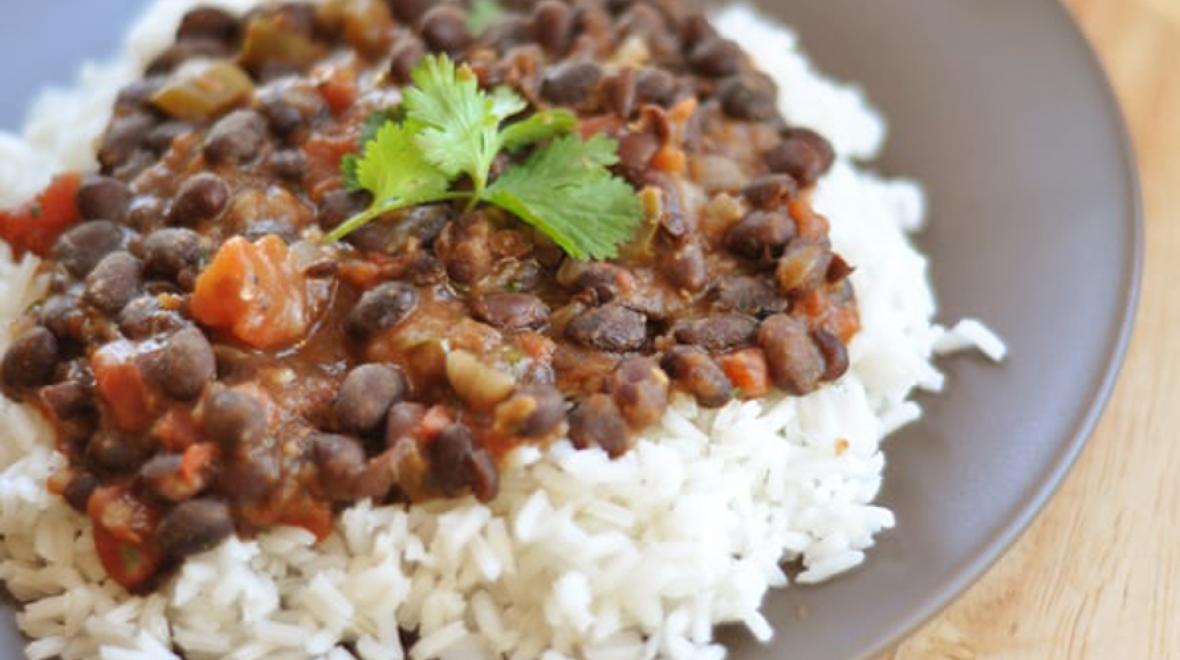 Classic and Simple: Black Beans and Rice 