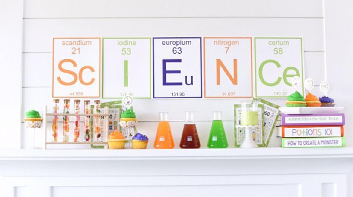 science printable banner