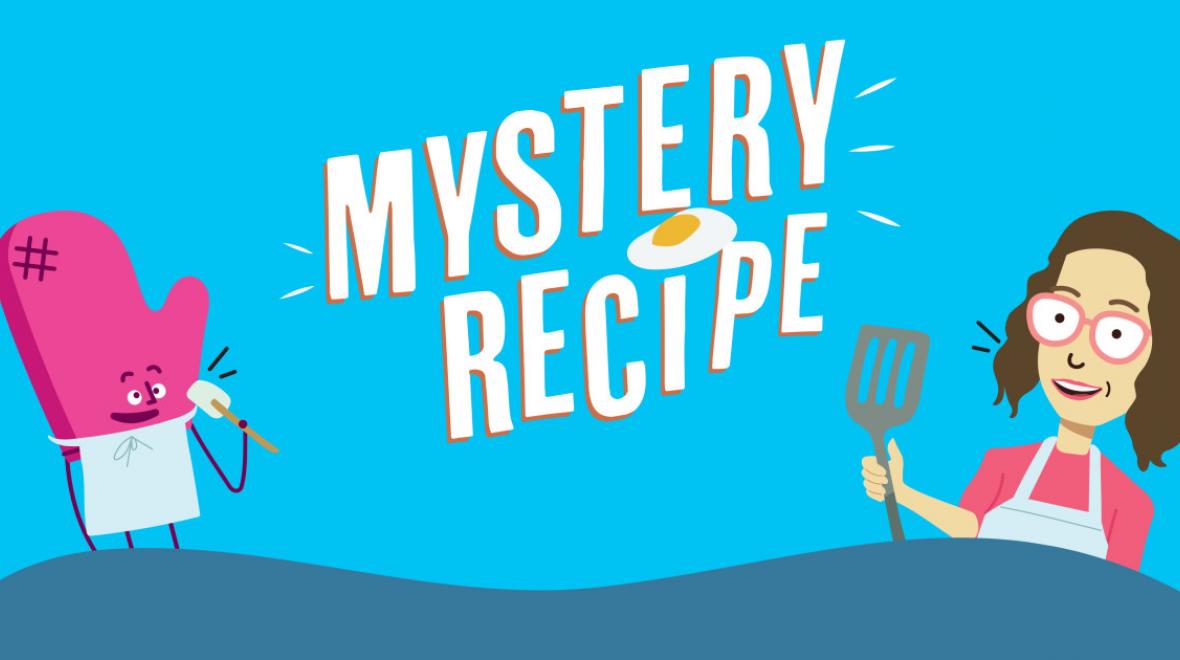 Illustration from America's Test Kitchen's "Mystery Recipe" podcast
