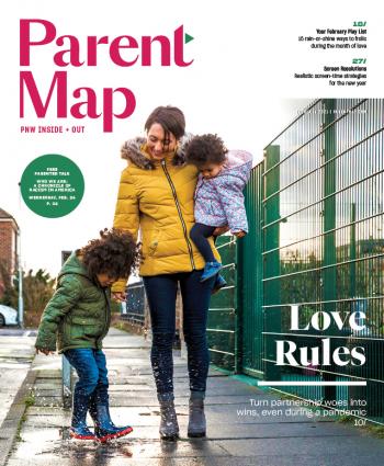 Cover of the February 2021 issue of ParentMap magazine