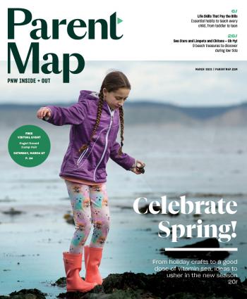 Cover of the March 2021 issue of ParentMap magazine