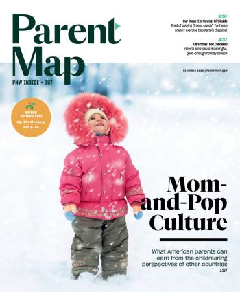 Cover of ParentMap December 2020 magazine issue