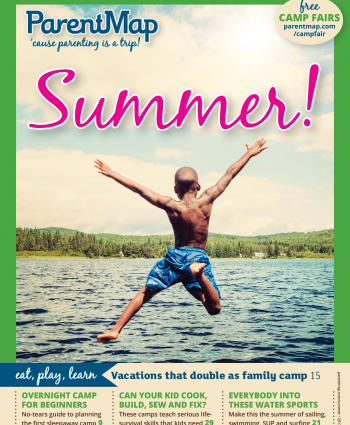 ParentMap Magazine Summer Guide: Summer Cover Image