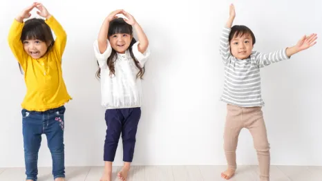 Preschoolers-dancing