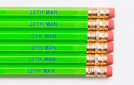 Seahawks pencils