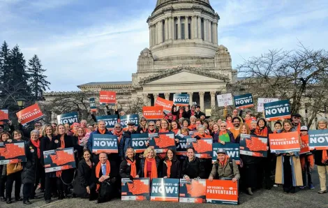 The Alliance for Gun Responsibility in Olympia