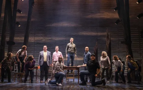 Cast of Come From Away at Seattle’s 5th Avenue Theatre
