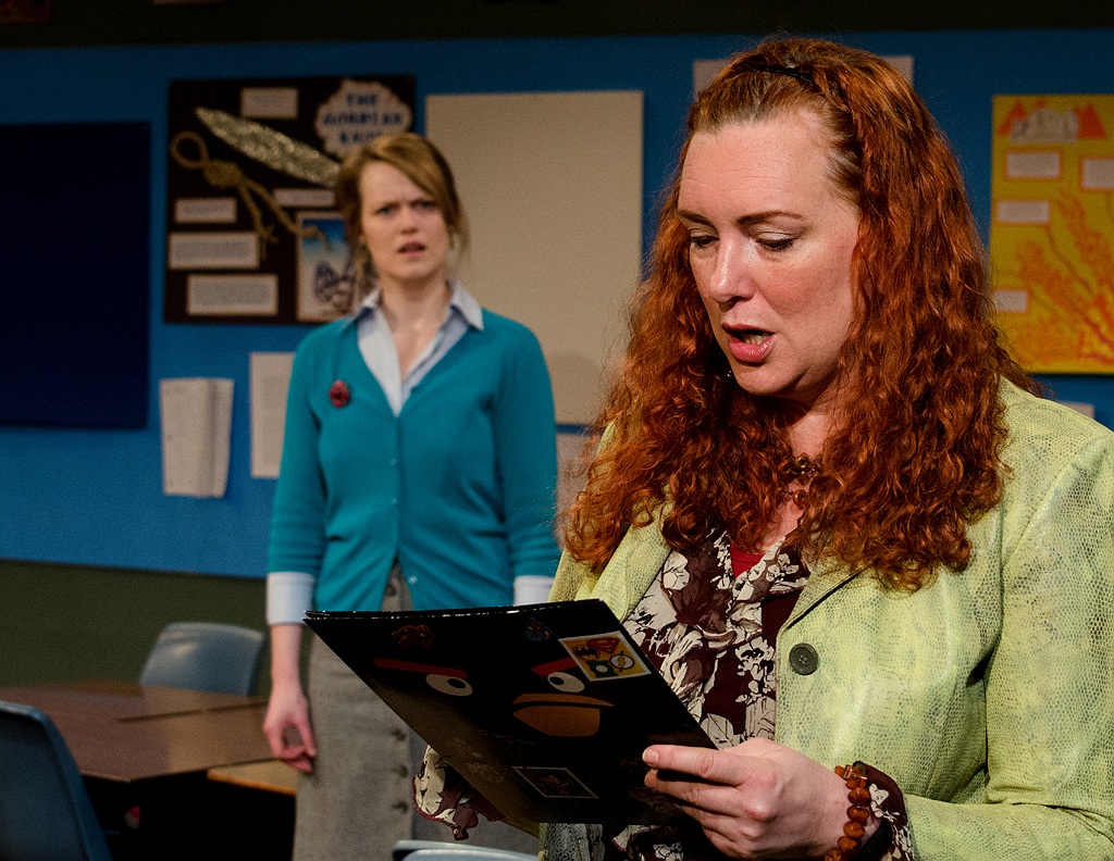 Heather Hawkins and Rebecca Olson in Gidion's Knot