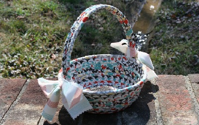 Easter basket by Snuggly Monkey on Etsy